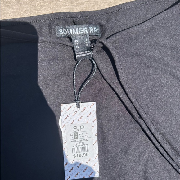 Sommer Ray Black Drawstring Pants - Picture 2 of 6